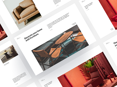 Decor Furniture clean design dribble featured follow like minimal modern modern design shot trend trending trendy typography ui ui ux ui design web
