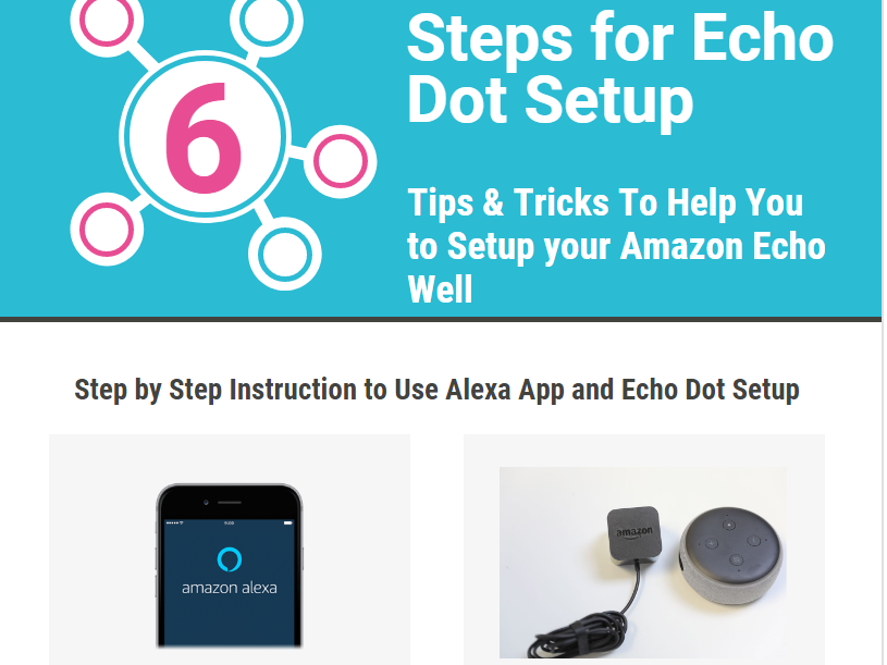 echo dot led display setup