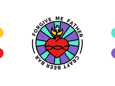 FORGIVE ME FATHER // logo design