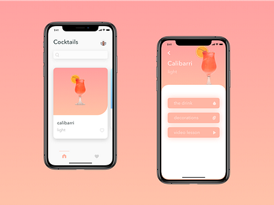 Cocktail recipes app cocktail ios app