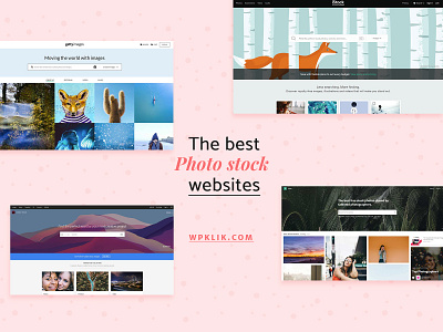 The Best Photo Stock Websites