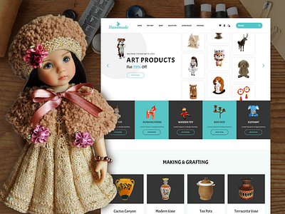 Handmade Craft Shop Template