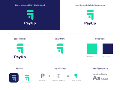 PayUp Logo Branding art branding graphic ideas logo logo branding logo design logodesigner logos pay payup ui ux web