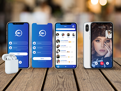 VideoChat  - App UI