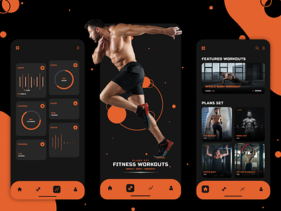 Fitness App (UI interface)