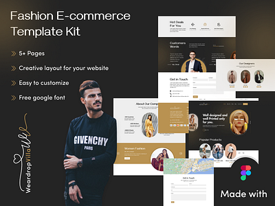 Wear Drop Villa - Fashion E-commerce Web Template Kit