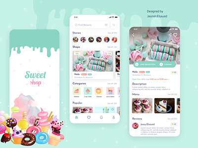 dessert app app cake shop cupcake cupcakes design dessert desserts donuts dribbble icecream mobile mobile app sweet sweets sweetshop ui ui ux user experience userinterface ux