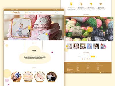 baby clothes website baby clothes branding children clothes design dribbble kid kids ui ui ux user experience userinterface ux web website