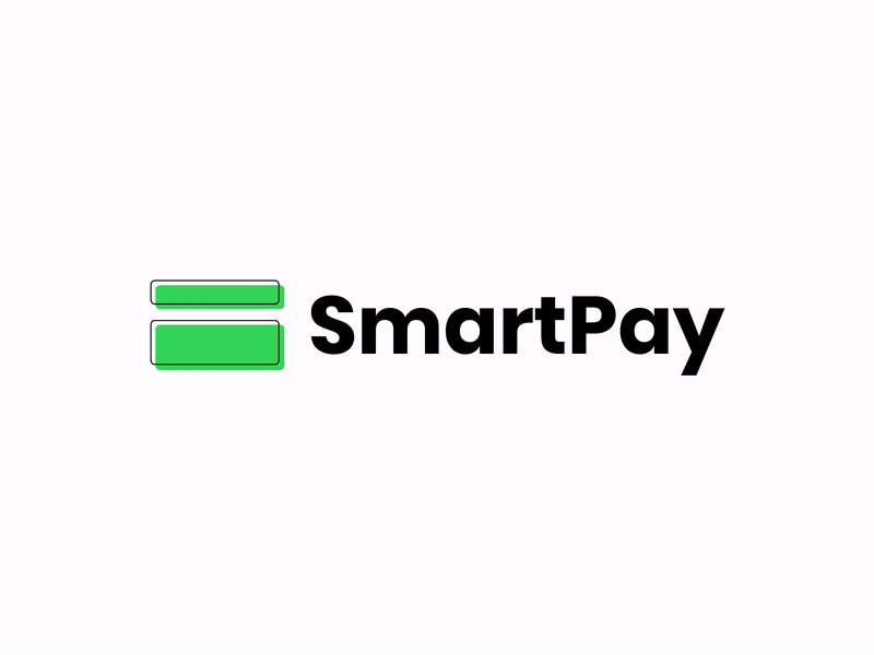 SmartPay Logo Animation animation branding concept design finance icon idea logo payments typography vector