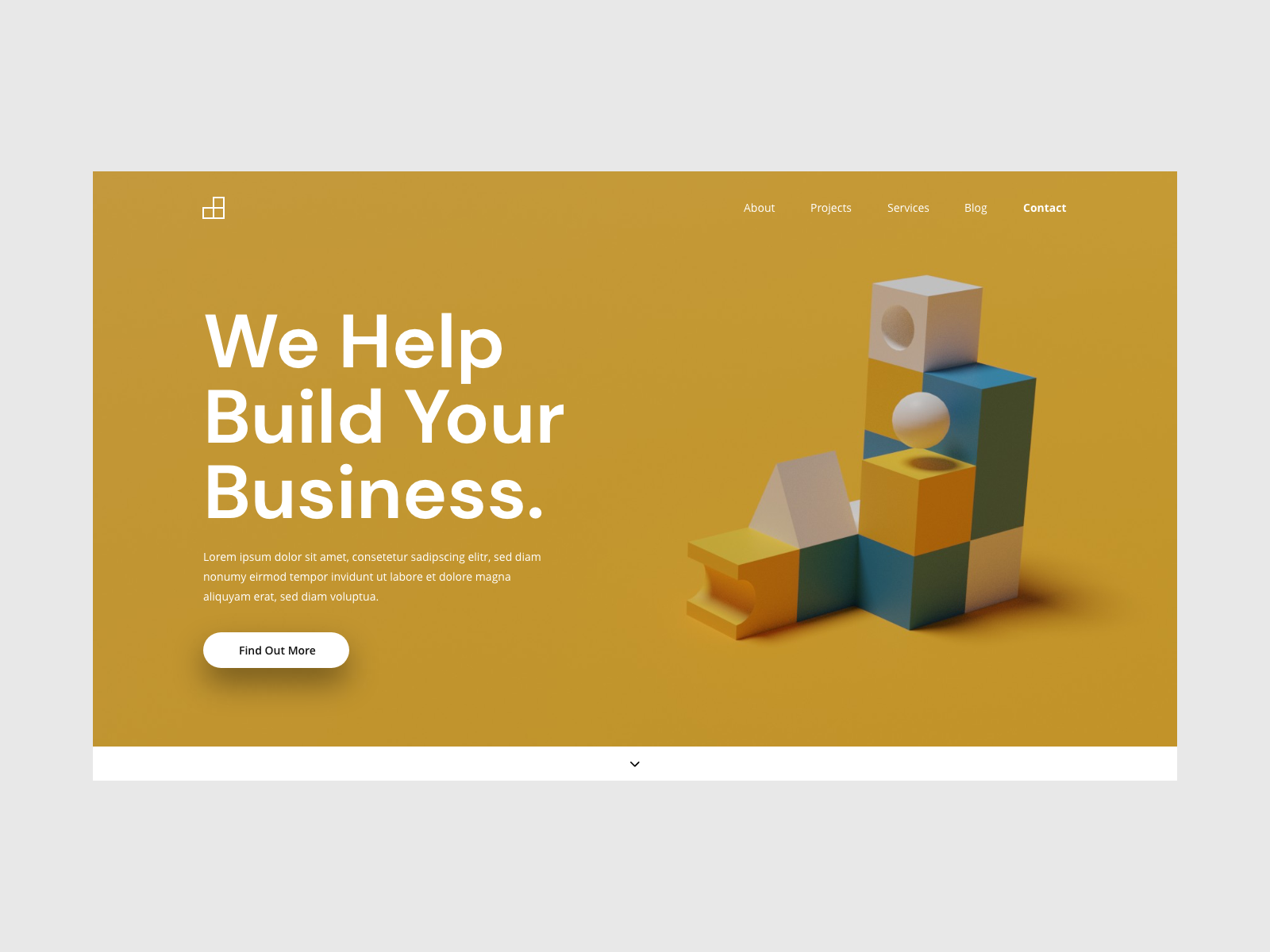 Building Blocks site Concept by Thunderbolt Digital on Dribbble