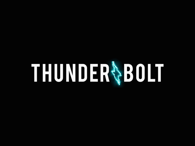 Thunderbolt Logo Animation adobe xd after effect animation branding design logo