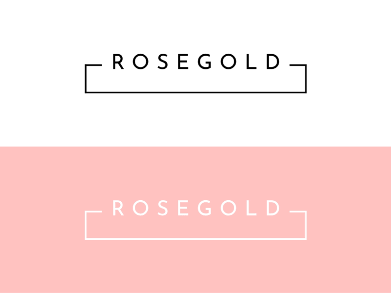 Rosegold Logo Animation adobe xd after effect animation branding concept idea illustration logo vector