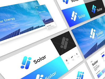 Solar Branding Concept adobe xd brand design branding concept design idea logo mobile ui ux webdesign