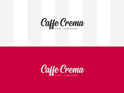 Caffe Crema Logo Concept
