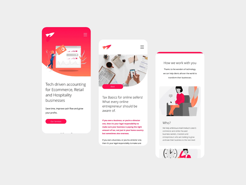 Launch Accounts Mobile adobe xd animation app concept design idea mobile ui ux website