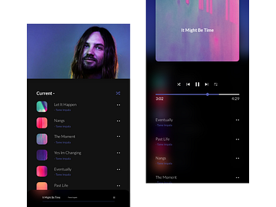 Music App Concept adobe xd app branding concept dark mode dark theme design flat idea mobile music music app music concept music player music sharing player player ui ui ux web