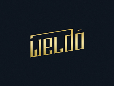 Weldo design graphic lettering logo logo design logodesign logotype