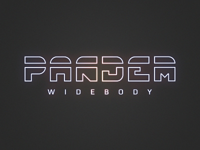 PANDEM automotive brand brand design branding design graphic lettering logo logo design logodesign logotype neon tuning vector