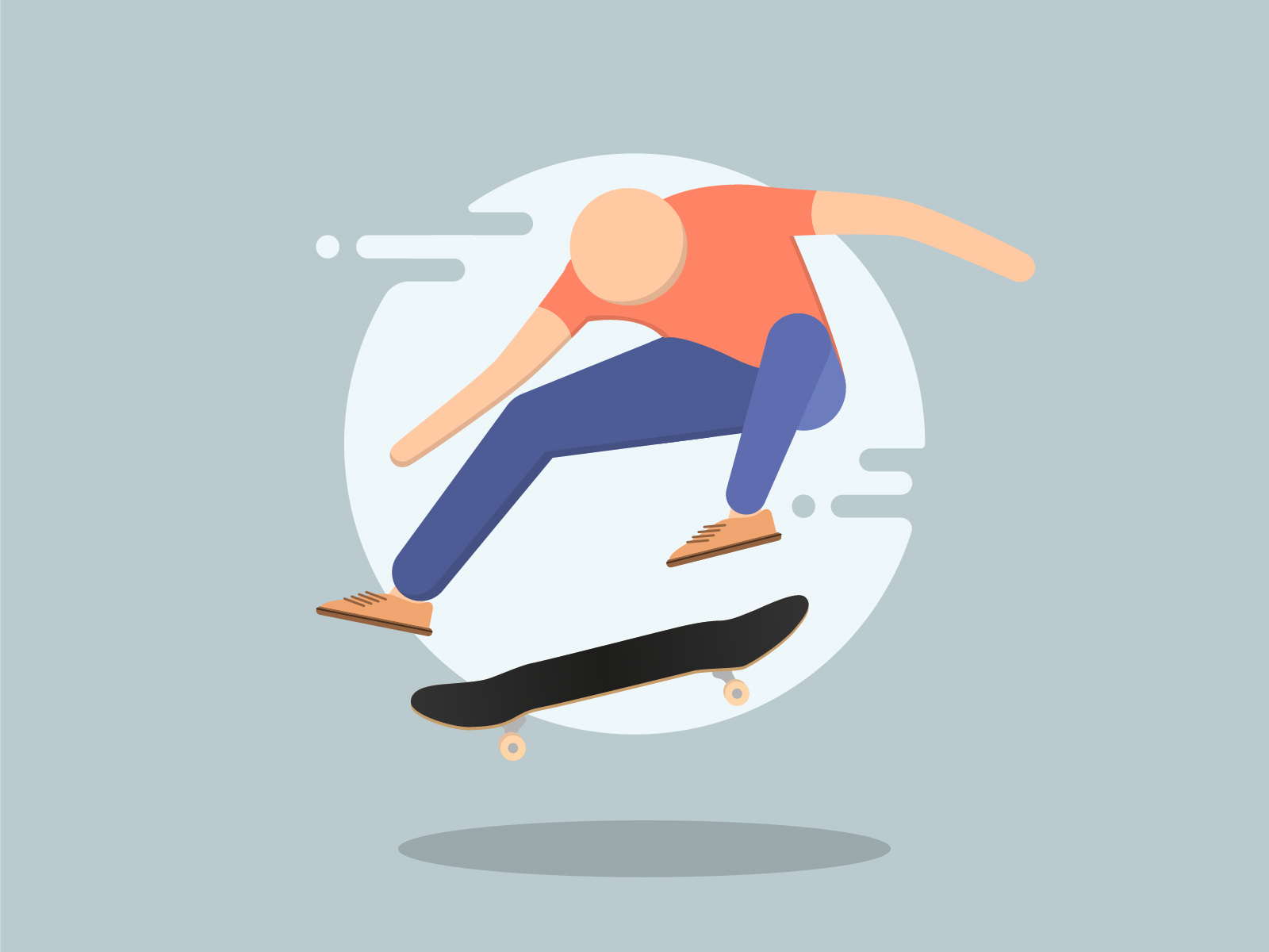 Kickflip By Rémi Tournebize On Dribbble