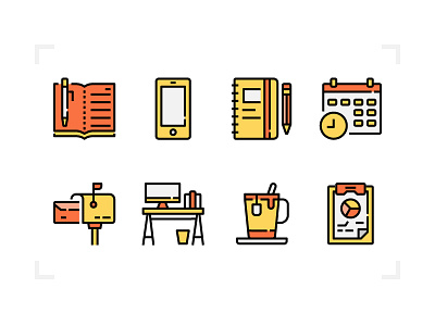 Business Essential icons essential office school