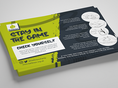 BallBoys Charity Design charity design designs esport flyer flyer design health leaflet leaflet design vector