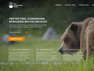 The Wildwood Trust Desktop Concept