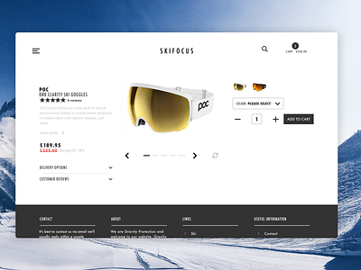 Ecommerce Product Page Concept