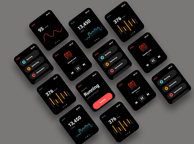 Apple Watch UI Screens