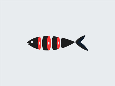 Restaurant branding delivery design fish fish food food graphic design illustration logo logo design logoinspiration restaurant sushi vector