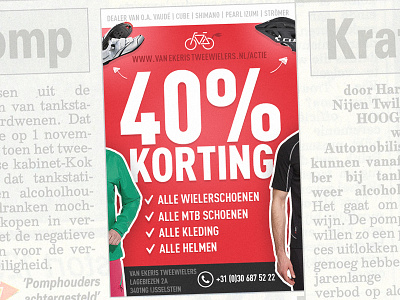 Newspaper Advertisement advertisment bikes mtb newspaper print
