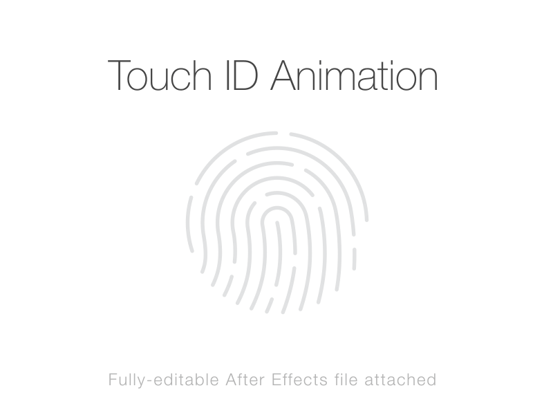 Touch ID Animation after animation effects fingerprint free id ios touch