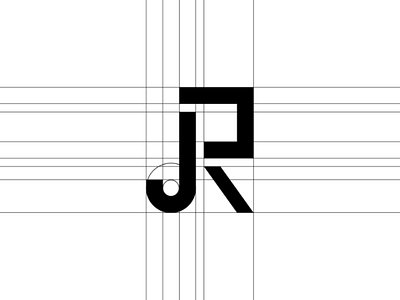 J+R Monogram logo design construction logo logodesign logodesigner