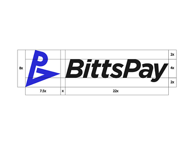 Bittspay logo design construction brand design designer identity logo online payment service