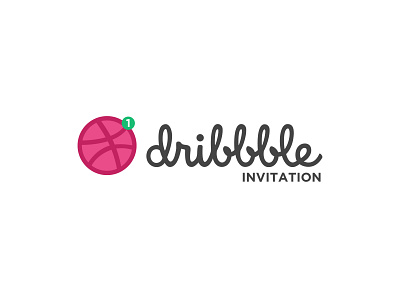DRIBBBLE INVITATION brand design giveaway giveaways illustration invitaion logo logo logodesign logodesigner vector