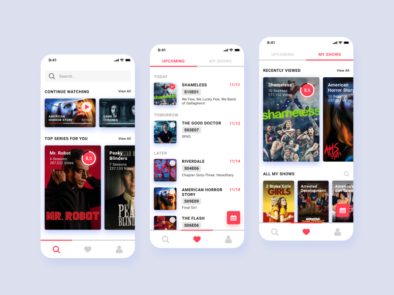 streaming tv shows mobile