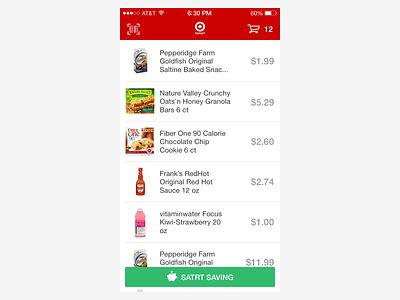 Lowest Price Search app ios mobile price receipt search
