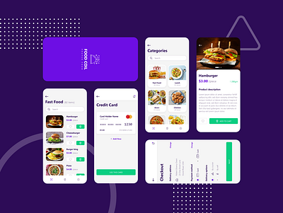 Food delivery app UI concept #4 appdesign cleanui design designinspiration flat interface minimal ui ux uxui
