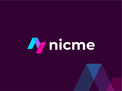 Nicme - Logo Design 3d animation brand design brand identity branding design graphic design identity design logo logos motion graphics ui