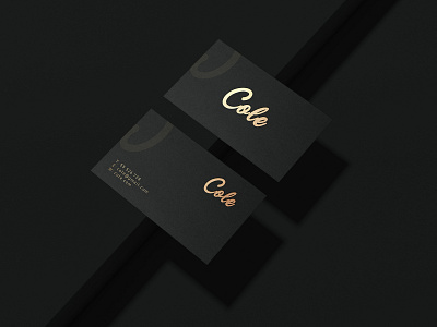 COLE brand brand design brand identity branding business card business card design business logo identity design logo typography