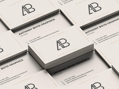 Free Business Card Grid Mockup