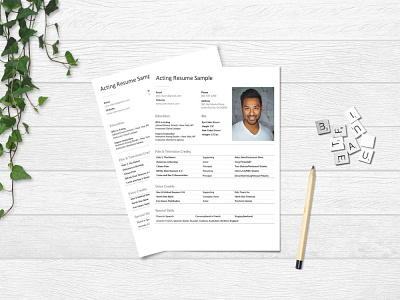 Free Acting Resume Templates