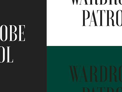 Wardrobe Patrol Visual Identity