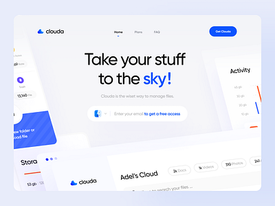 Clouda :: Landing Page