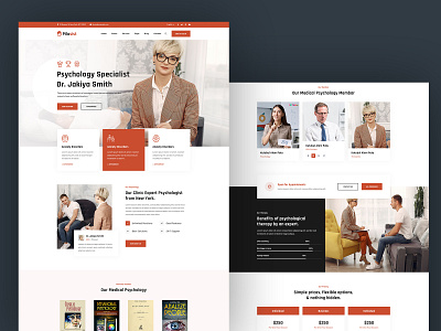 Psychology Psd Template