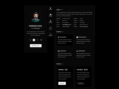 Personal UI Template
