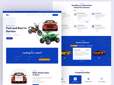 Car/bus/bike other rent&sale multi template agency rent sale