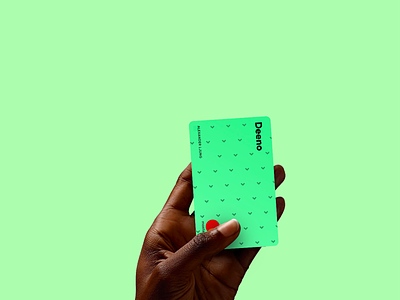 Deeno Cards app branding clean design fintech illustraion minimal ui ux