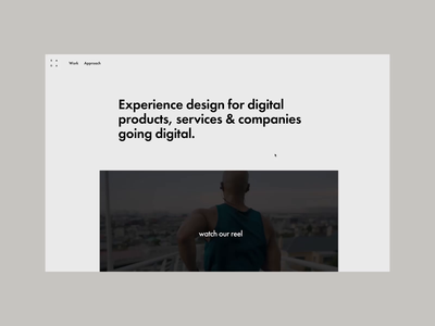 Saga Website ae animation branding clean design minimal motion ui ux uxui web website