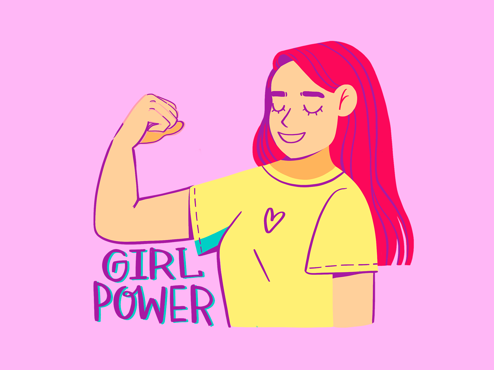 Повер рисунок. Girls Power картинки. Girl Power дизайн. Girls Power канал. Электронные страницы girl Power.