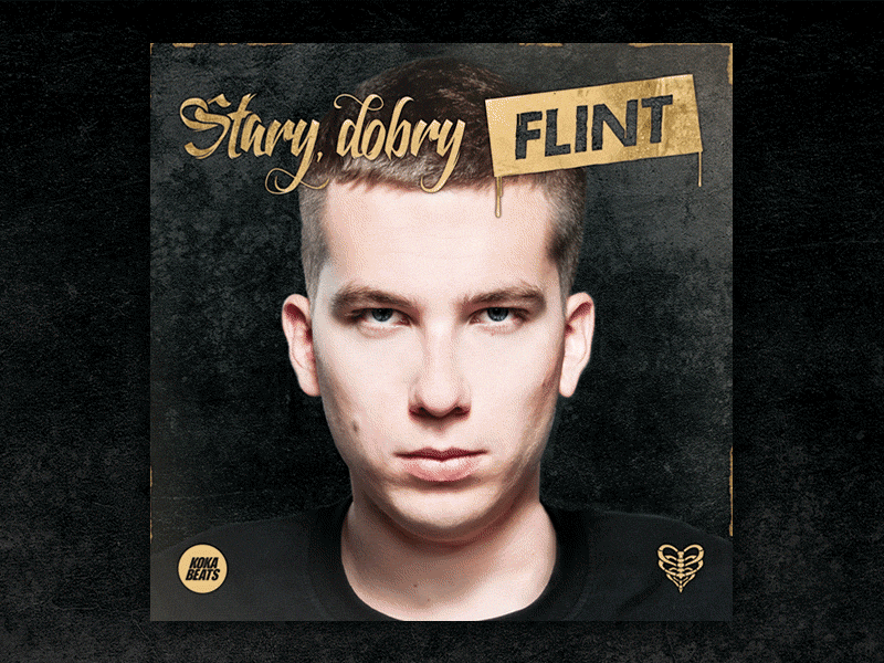 Stary dobry Flint - Album Cover album beats cover flint lenticular make packaging poland printing szajba up warsaw